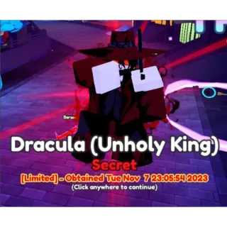 Dracula UNHOLY KING / Alucard EVO Anime Adventures