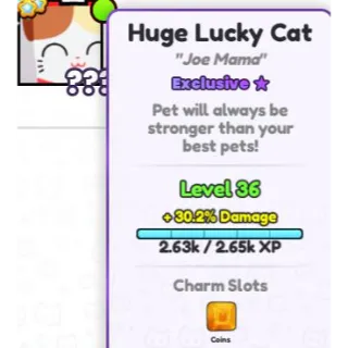 PS99 - Huge Lucky Cat