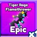 tiger rage flamethrower baddies