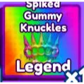 spiked gummy knuckles baddies
