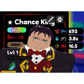SHINY CHANCE KING EVO GOOD STAT