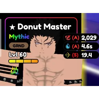Almighty Donut Master EVO GOOD STAT
