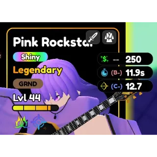 Almighty Shiny Pink Rocstar 