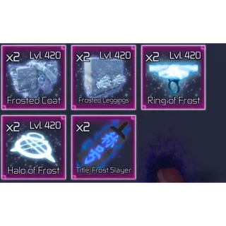 Frost Set with twin cryoblaster | Jujutsu Infinite 