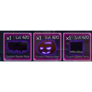 PUMPkin reaper set Jujutsu Infinite