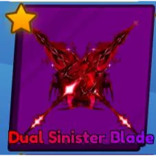 DUAL SINISTER BLADE 