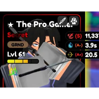 ALMIGHTY THE PRO GAMER EVO GOOD STAT