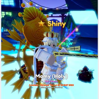 S/S+/SSS Shiny Mamy (Holy) - Anime Adventures