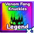 venom fang knuckles baddies