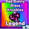 bad bunny brass knuckles baddies
