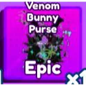 venom bunny purse baddies
