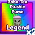 boba tea plushie purse baddies