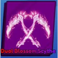 dual blossom scythe + emote