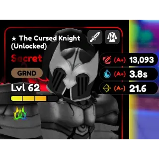 ALMIGHTY THE CURSED KNIGHT EVO GOOD STAT