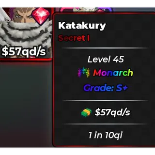 KATAKURY 1 IN 1OQI ANIME DICE