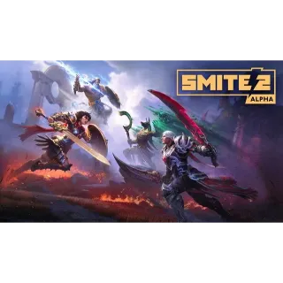 Smite 2 Alpha Early Access Game Key Standard Edition For Steam