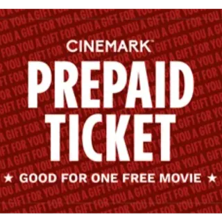 2x Cinemark Prepaid Ticket ⚡Instant delivery⚡