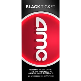 1 AMC Black Ticket ⚡Instant delivery⚡