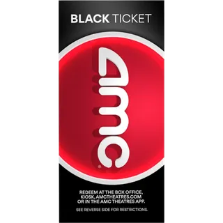 1 AMC Black Ticket ⚡Instant delivery⚡