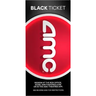 1 AMC Black Ticket ⚡Instant delivery⚡