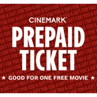 1 Cinemark Prepaid Ticket (Platinum Supersavers)  ⚡Instant delivery⚡