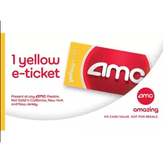 2 AMC Yellow Ticket ⚡Instant delivery⚡