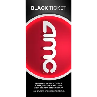 1 AMC Black Ticket ⚡Instant delivery⚡