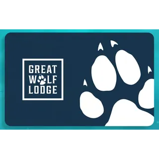 $500.00 USD Great Wolf Lodge Gift Card