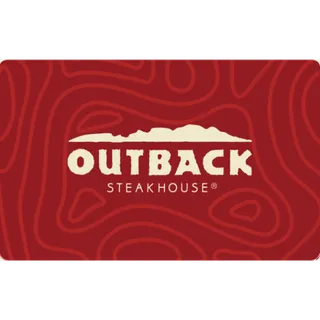 $100 USD Outback Steakhouse Gift Card ⚡Instant delivery⚡