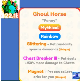 Rainbow Ghoul Horse (2021)