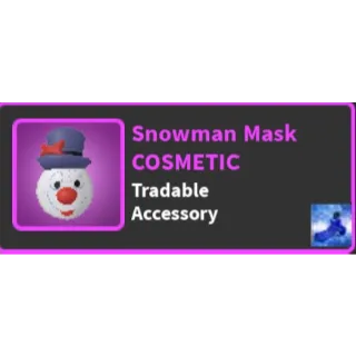 Other | Snowman Mask