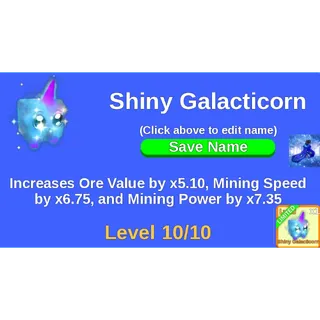 Shiny Galacticorn (Mining Simulator RBX)