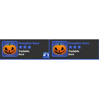 Other | 2 X Pumpkin Aura