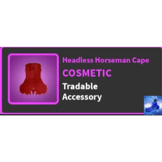 Headless Horseman Cape 