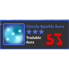 Other Cloudy Sparkle Aura W Z In Game Items Gameflip - sparkle roblox id