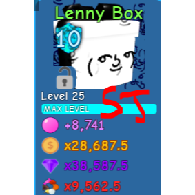 Pet Lenny Box Bgs In Game Items Gameflip