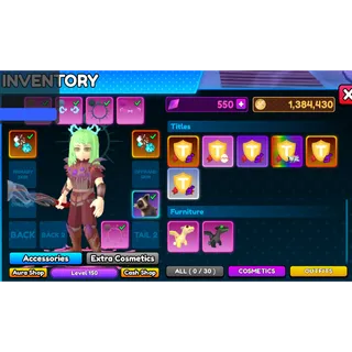World Zero Account (Description and Photo)