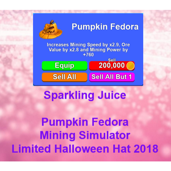 Other Pumpkin Fedora Ms In Game Items Gameflip