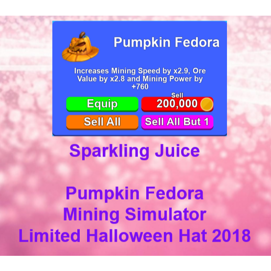 Other Pumpkin Fedora Ms In Game Items Gameflip - how to sell things on roblox 2018