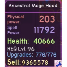 Other | Ancestral Mage Hood