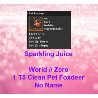 Other World Zero Foxdeer In Game Items Gameflip - world zero roblox twitter