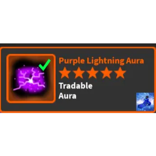Other | Purple Lightning Aura