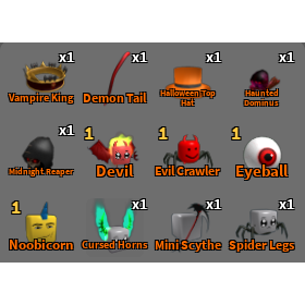 Other Halloween Set Ms In Game Items Gameflip - roblox google only item