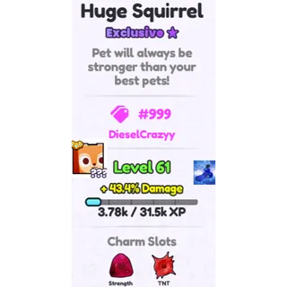 Huge Squirrel #999