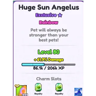 Rainbow Huge Sun Angelus