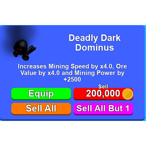 Other 3 Deadly Dark Dominus In Game Items Gameflip