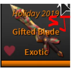 Other Gifted Blade Assassin In Game Items Gameflip