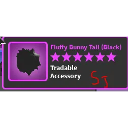 Other | Fluffy Bunny Tail
