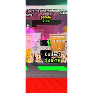 GARAMA AND MADUNDUNG 50M