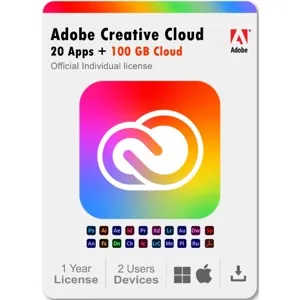 For 2 Devices Adobe Creative Cloud Linked To Your Own Adobe Account